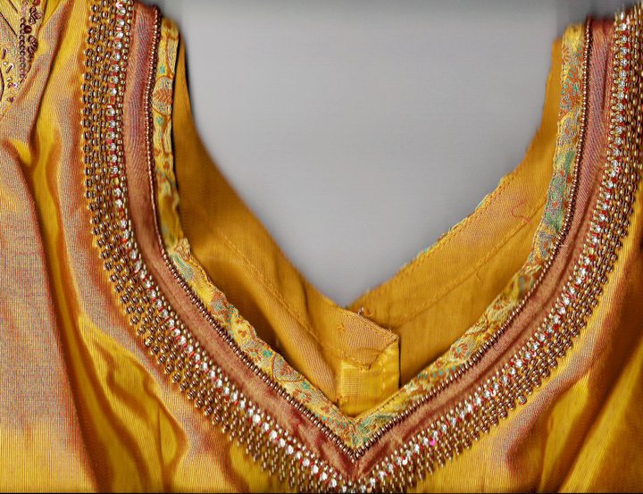 Banarasi Silk Embroidery Designer Blouses Latest Gallery