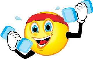 Image result for clip art of exercise with music