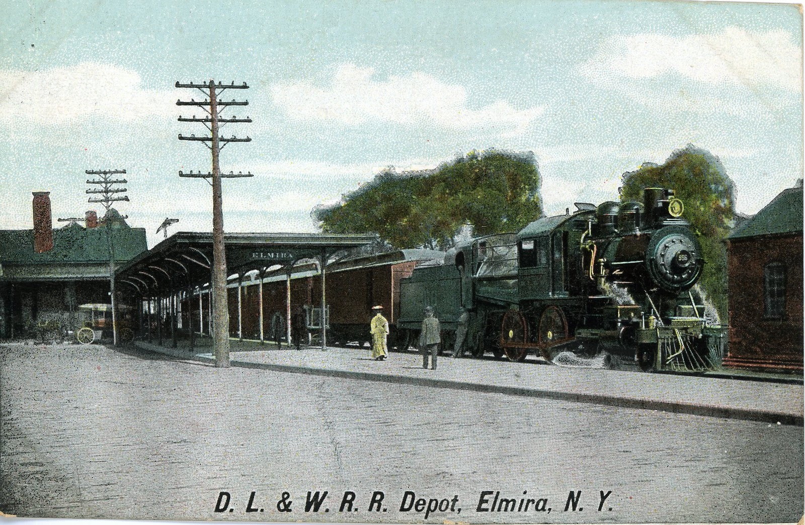The National Railroad Postcard Museum Elmira, New York