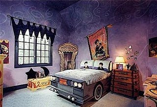 Harry Potter Bedroom Wall Mural Purple