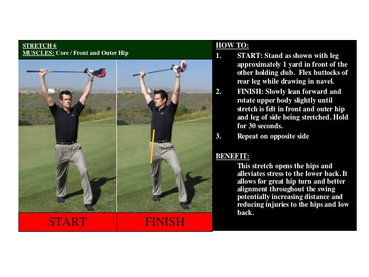 Golf Exercises and Stretching for Back Pain