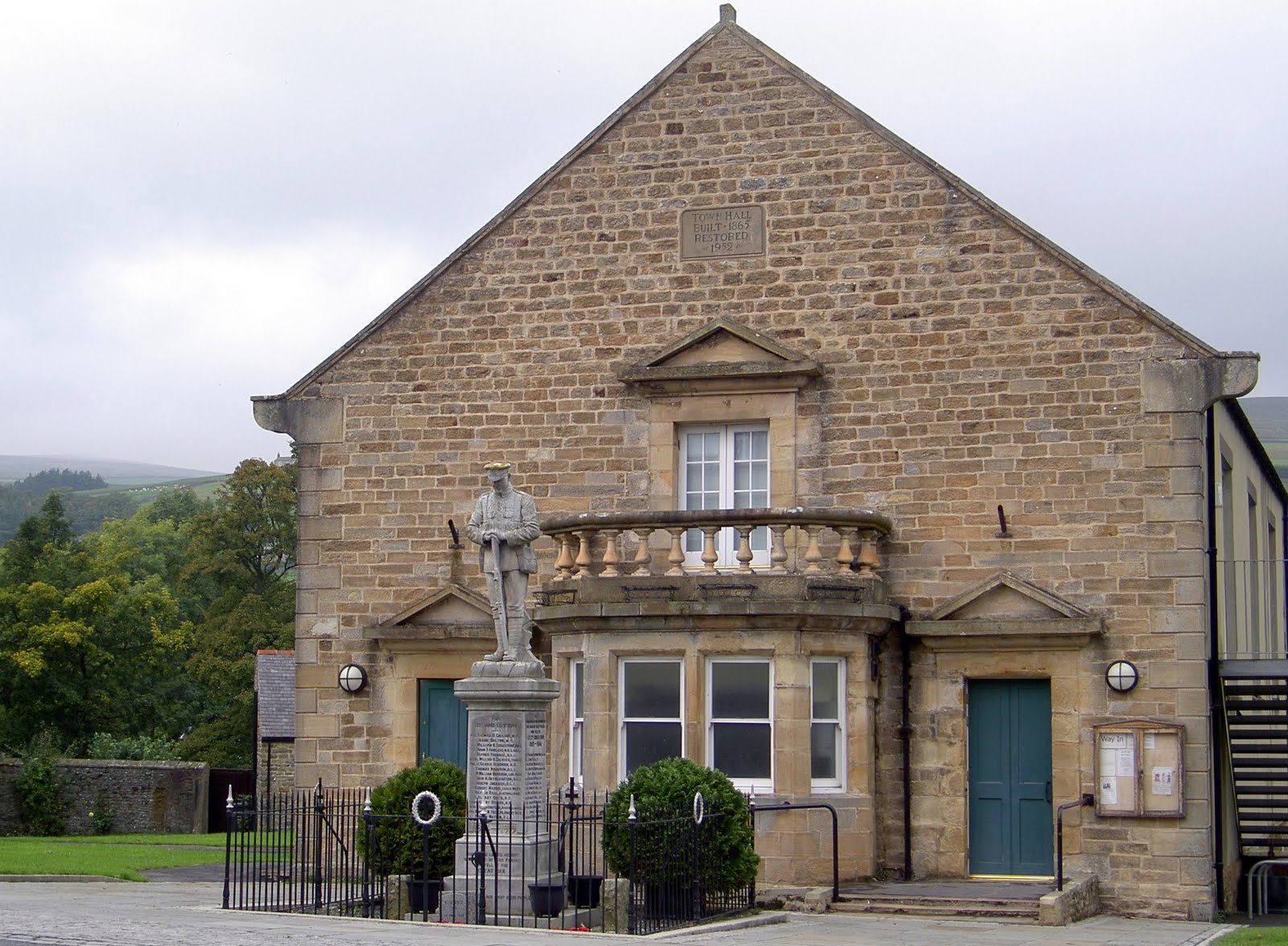 Heather in Cowshill St. John's Chapel Town Hall