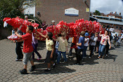 Bevois town primary school plastic milk bottle dragon
