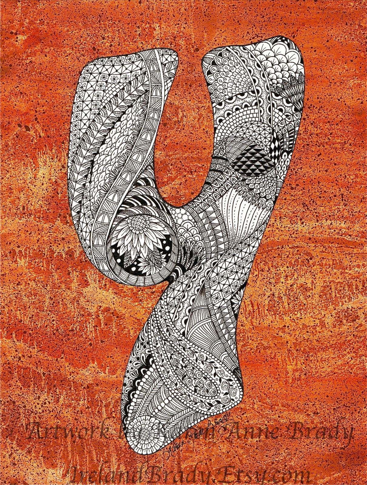 ACEO Etsy Street Team: "The Letter Y"