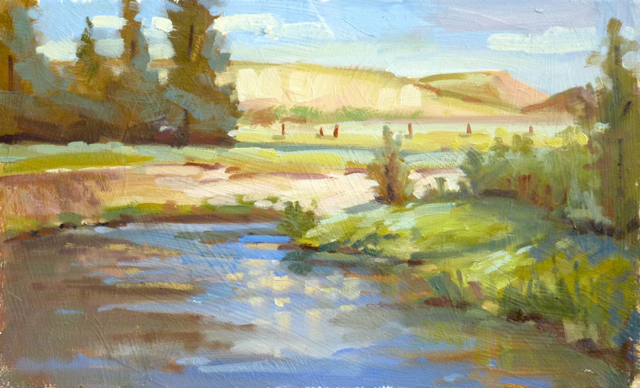 Darrell Anderson's Paintings, Marker Drawings and Prints Grasslands, 8