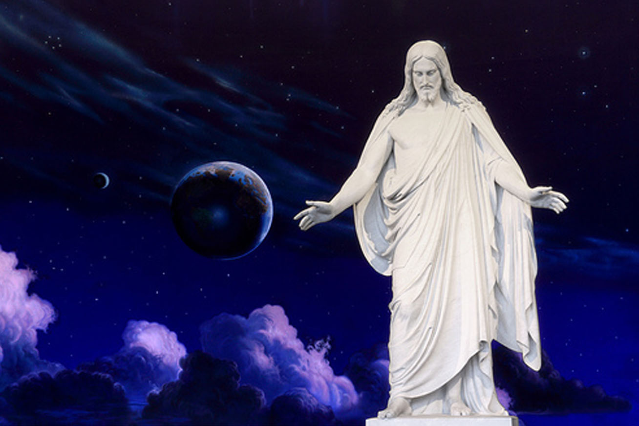 Statue Jesus Christus, Salt Lake City, USA
