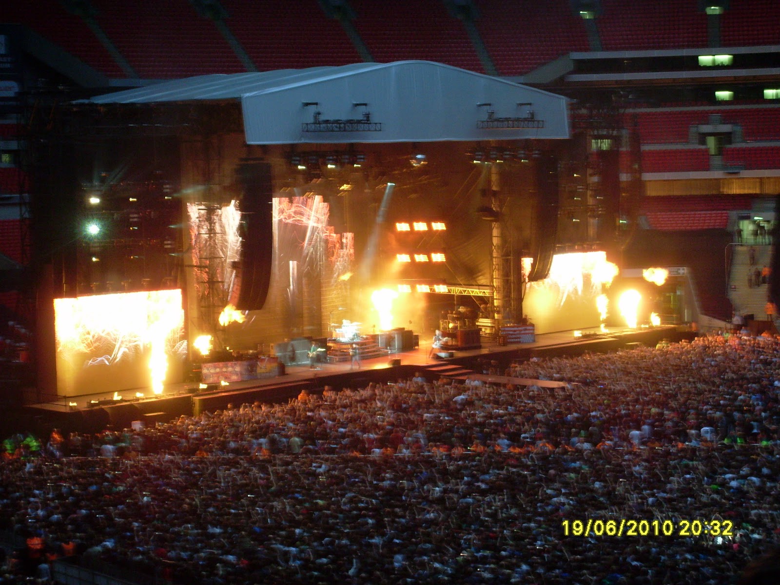 Green Day London Wembley Stadium 19th June 2010