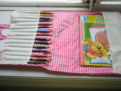 Pencil and Notebook Case Sewing Pattern by A Vision to Remember