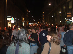 Foto Fiaccolata 29 ottobre 2008 Palermo