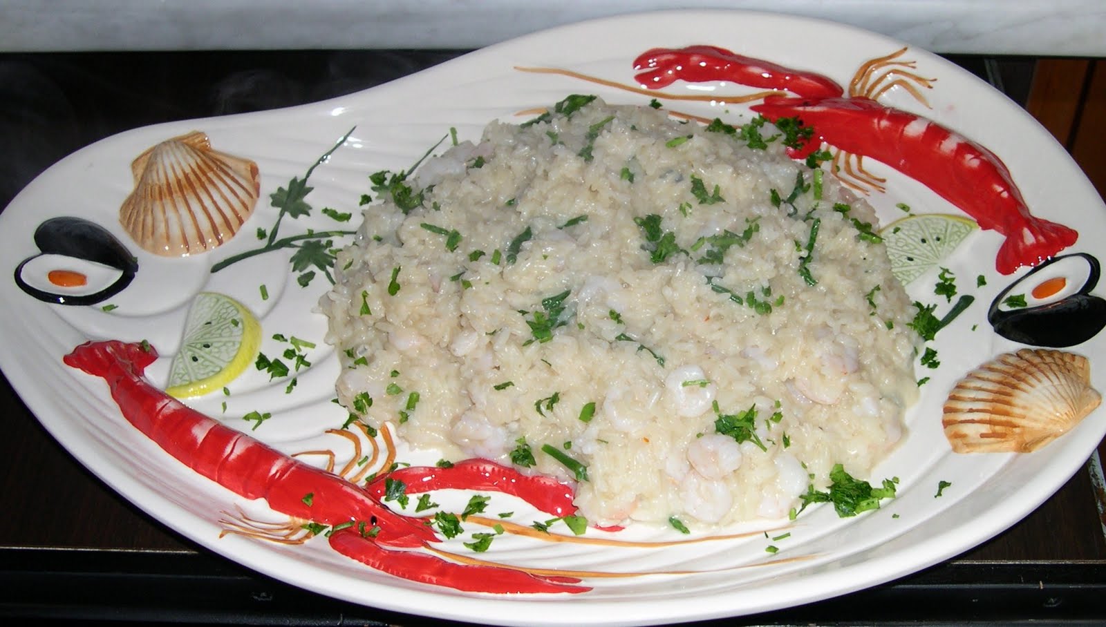 Cuciniamo con Daniela Risotto con gamberetti e