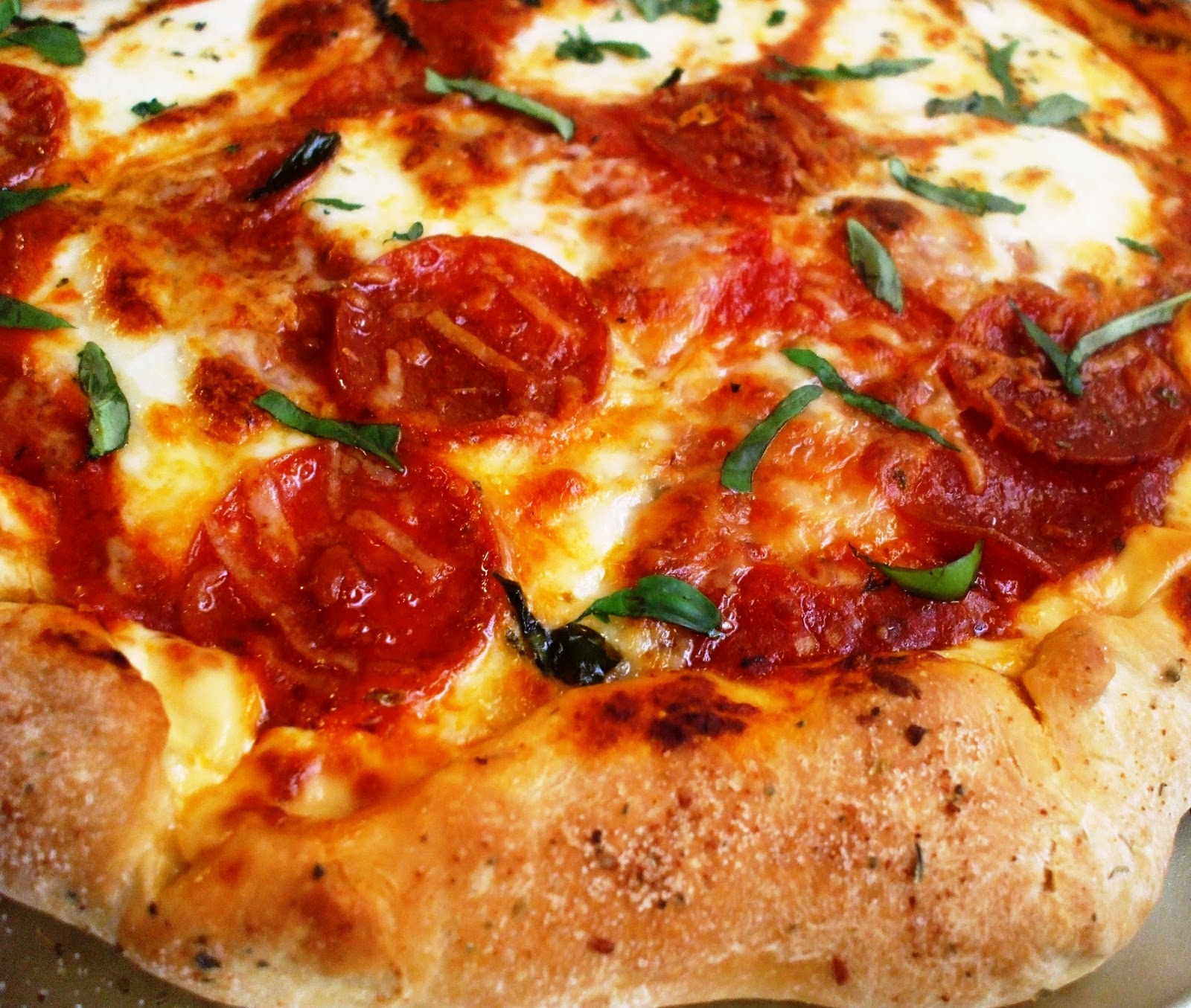 Sinful Sundays Stuffed Crust Pepperoni Pizza