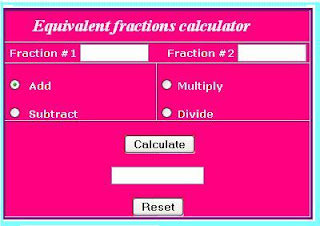 equivalent fractions calculator | Math Brilliance