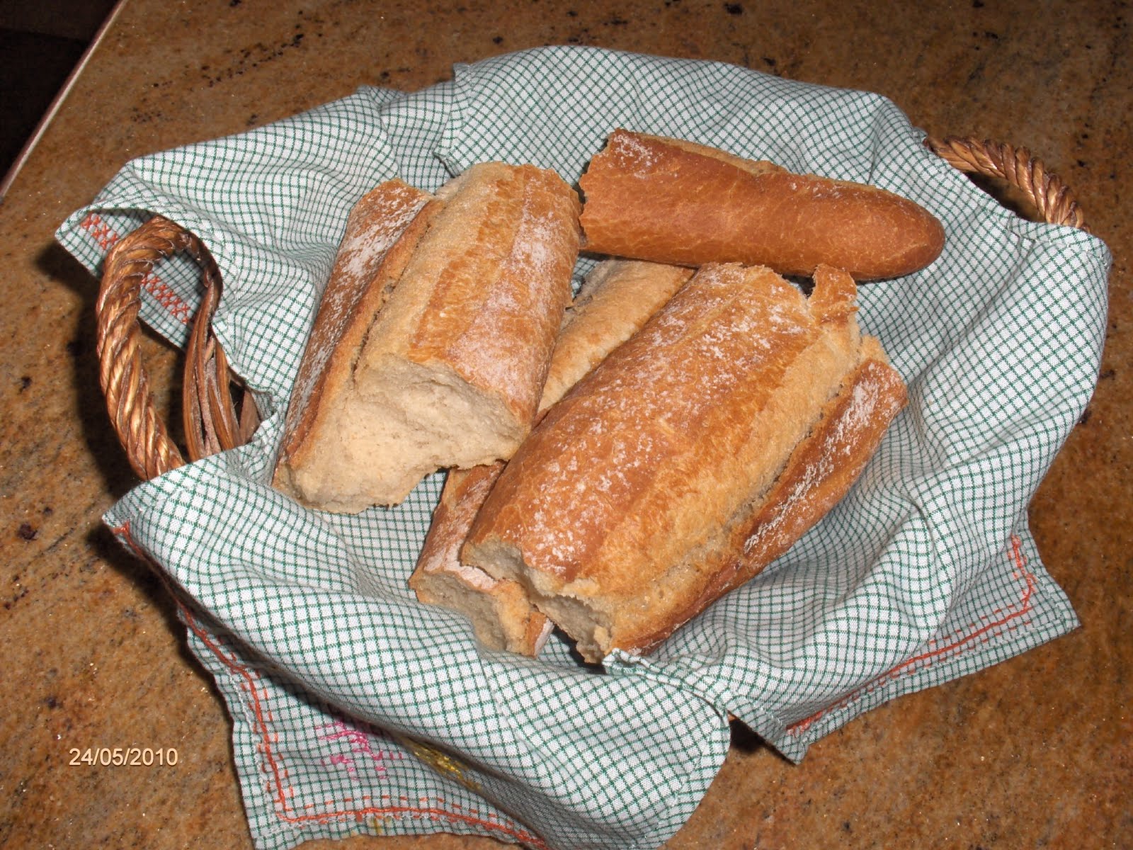 Aprendiz funda para cesta pan