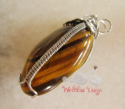 WireBliss's Wire Jewelry: How to Wire Wrap Irregular Shape Stone