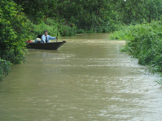 flood flooded road in Bintulu