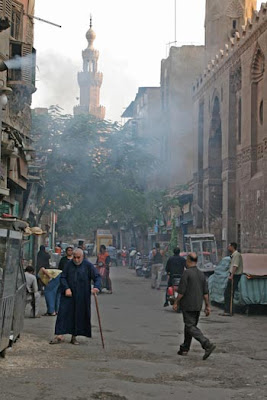 Egypt Cairo Darb Al Ahmar Street
