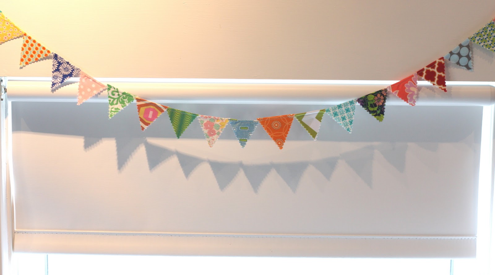 Christie Chase 295...mini pennant flag garland