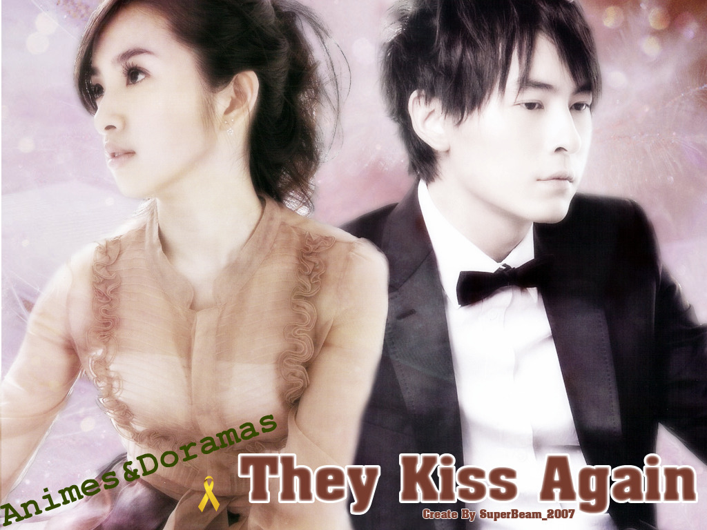 It started with a kiss & They kiss again | Animes&Doramas Romanticos