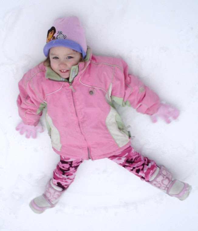 Ashley my snow angel!