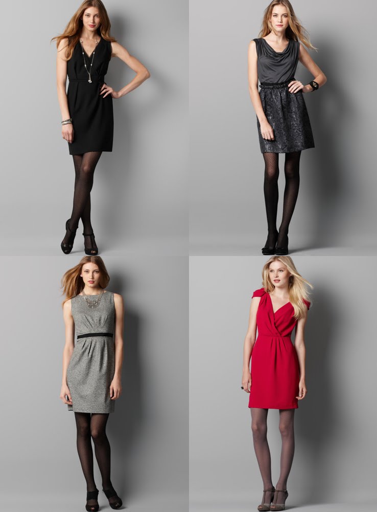 comeback special: little black dress. (or gray. or red!)
