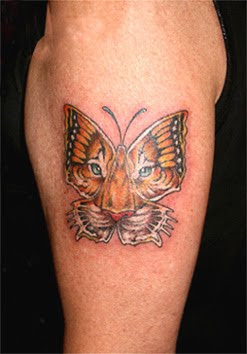 butterfly tattoos
 on Tiger Butterfly Tattoo-Unique and Splendid | Tattoo designs