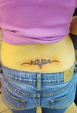 tribal heart tattoo picture