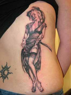 Pin up girl tattoo pictures 5