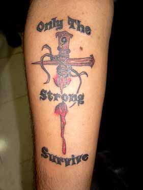 image of Allen Iverson tattoo