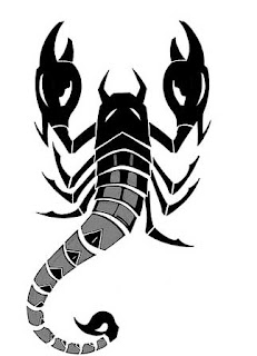 image of Egyption scorpion tattoo designs