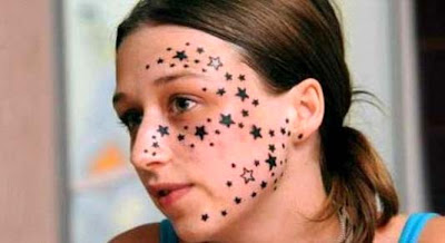 Kimberley Vlaminck 56 star tattoo