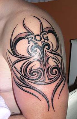 Aries Tribal Tattoo designs