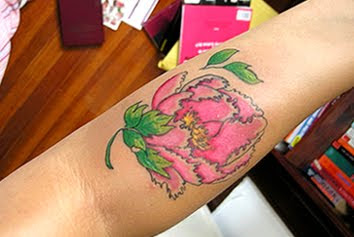 peony tattoo images