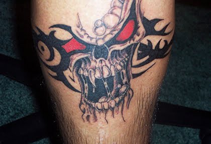 Tribal skull tattoo-to get unique