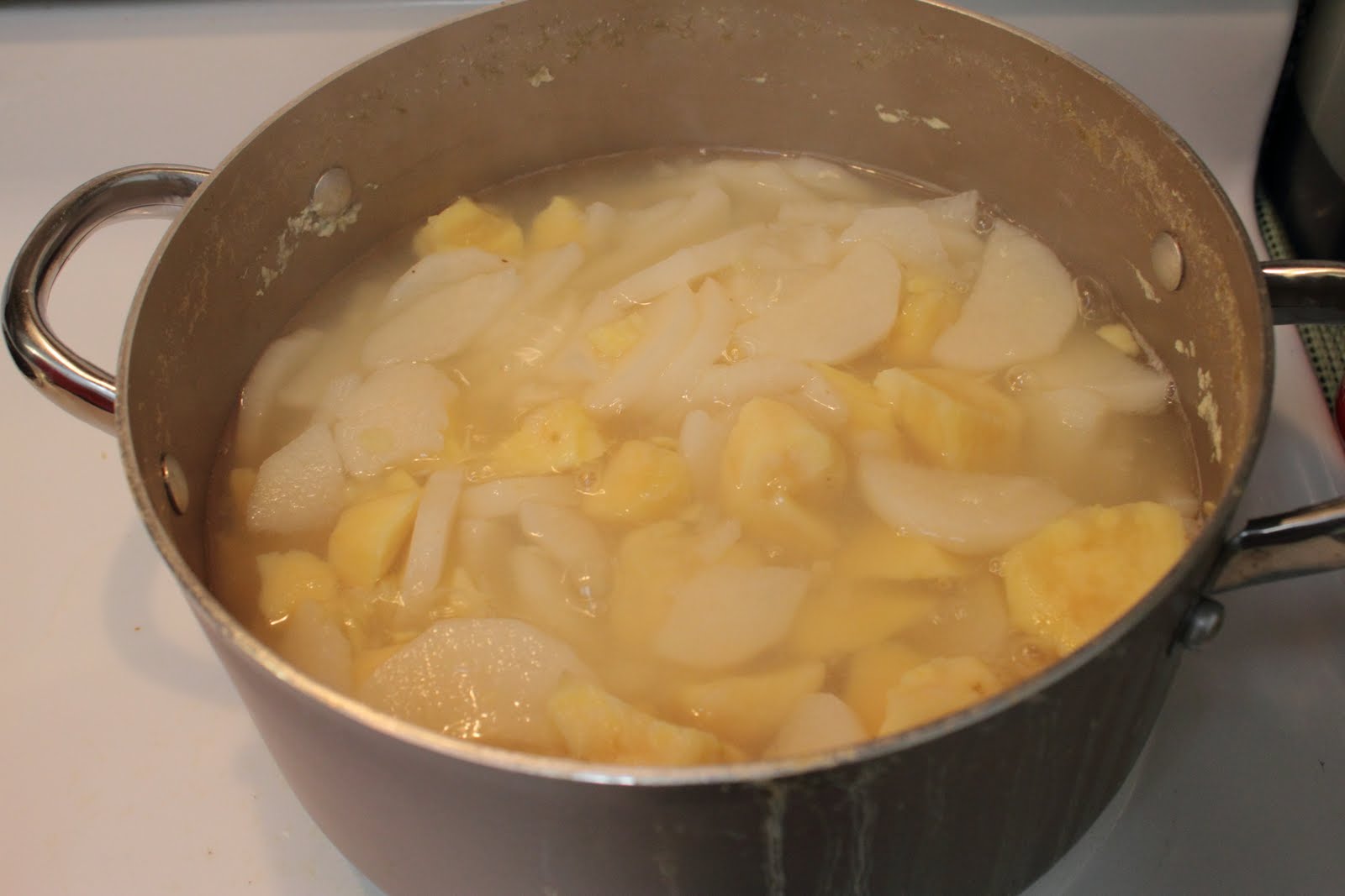 Hungry Students Food and Travels Japanese Yam and Nagaimo Soup (山芋山药汤)