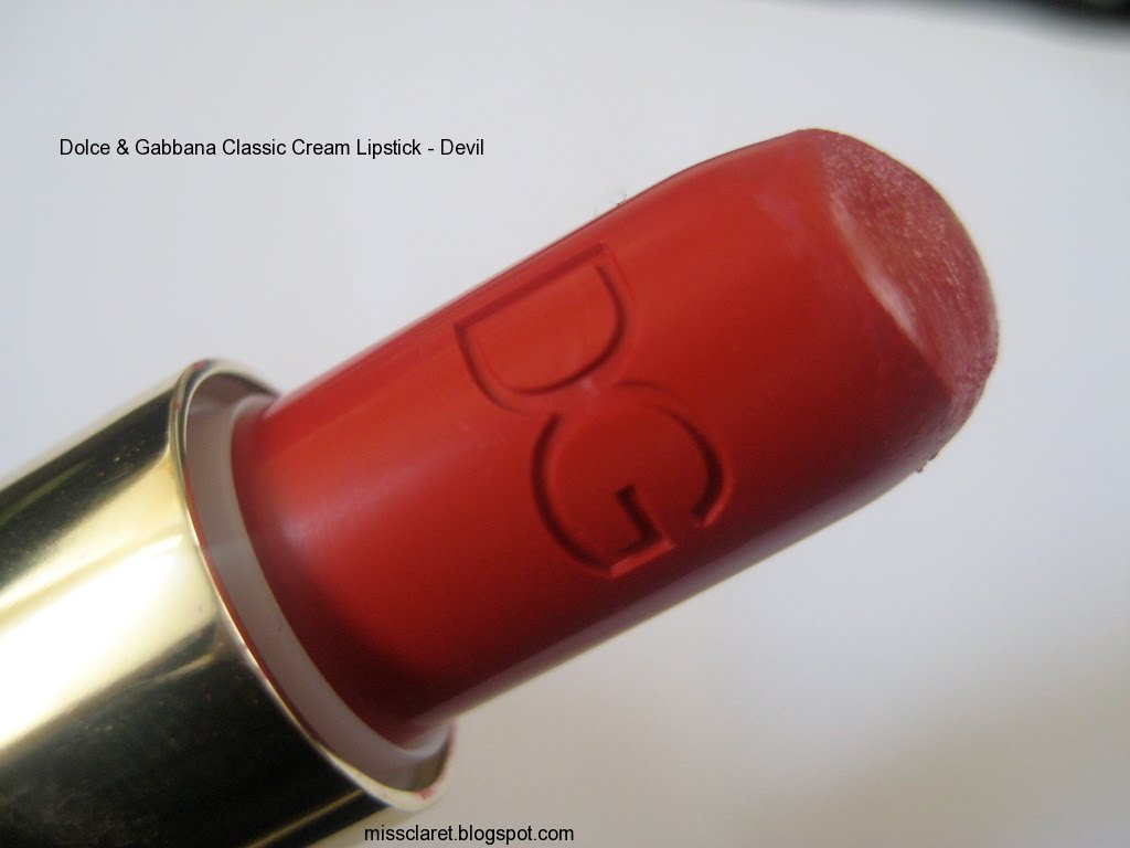 dolce and gabbana devil lipstick
