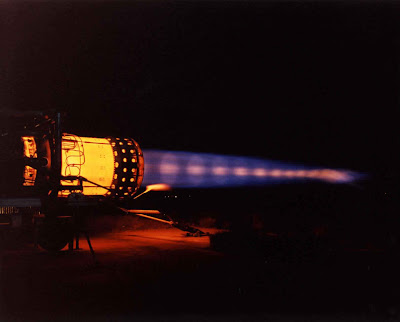 Motor Pratt & Whitney J58 con postcombustor