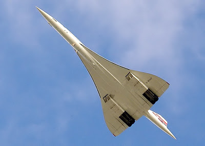 Último vuelo del Concorde desde el aeropuerto de Heathrow a Bristol, el 26 de Noviembre de 2003.