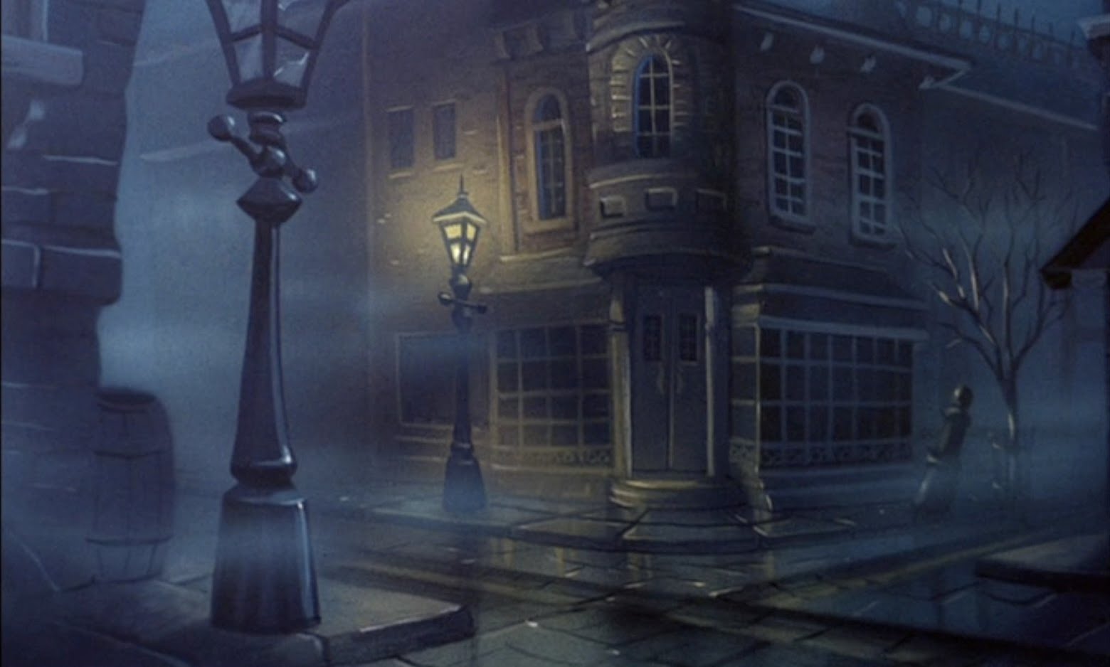 Animation Backgrounds: THE GREAT MOUSE DETECTIVE