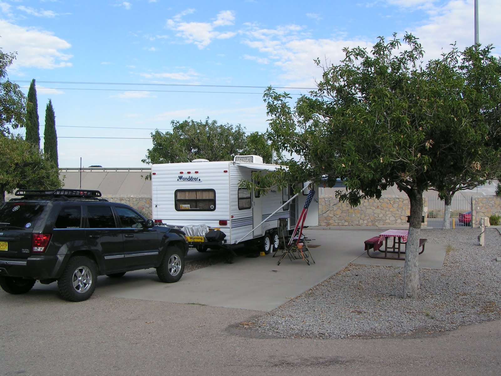 Lovin Our Life Ft Bliss RV Park, El Paso TX.
