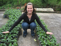 ...me with some coffee plants...