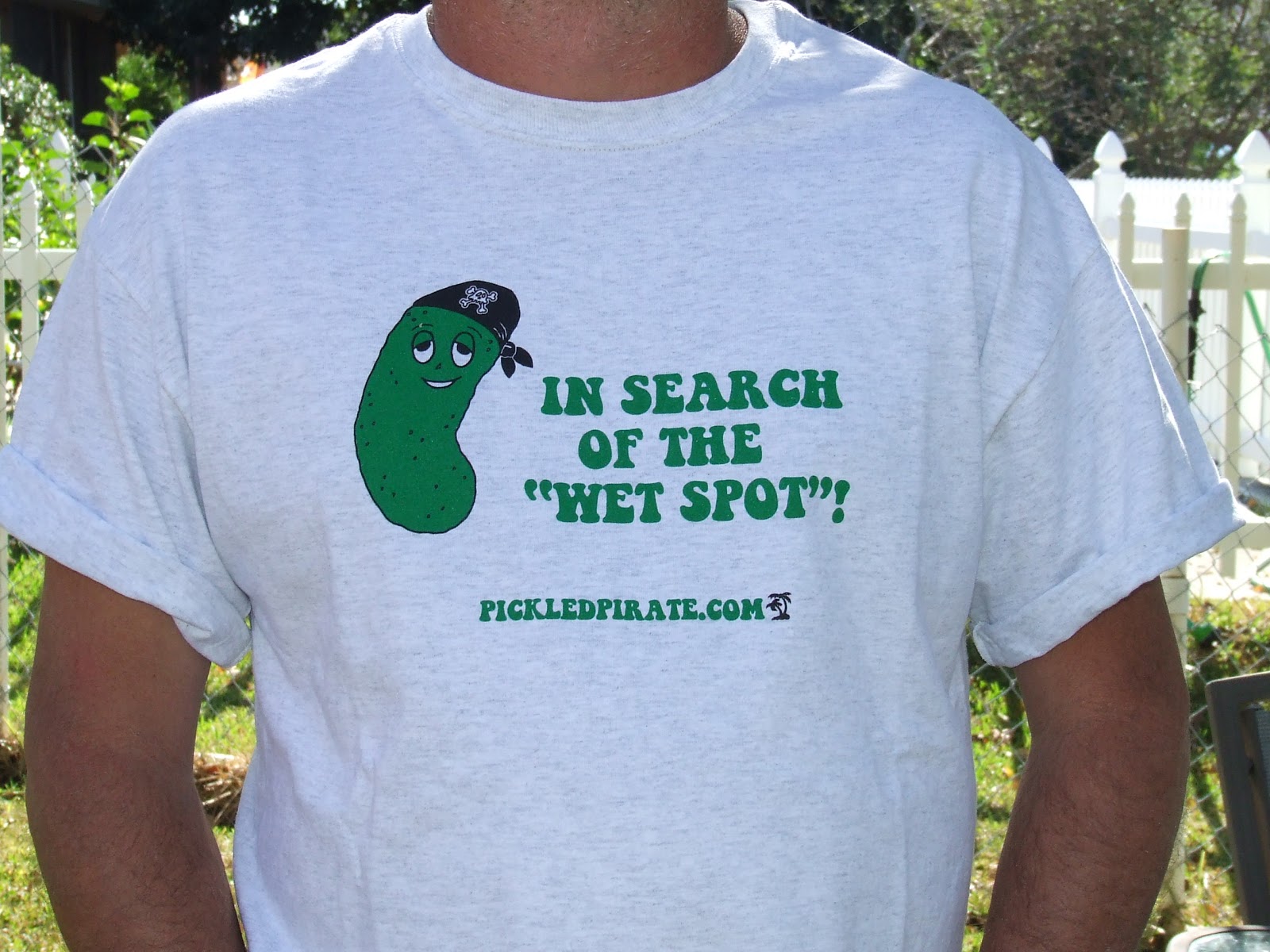 Pickled Pirate!: "Wet Spot" T-Shirt