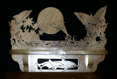 Dolphin, Turtle &amp; Whale - Scroll Saw Woodworking &amp; Crafts Message
