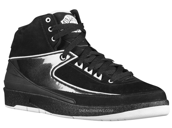 jordan 2 black white