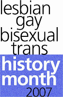 LGBT History Month 2007 logo