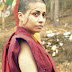 Antara Mali In Bald Buddhist Monk Look