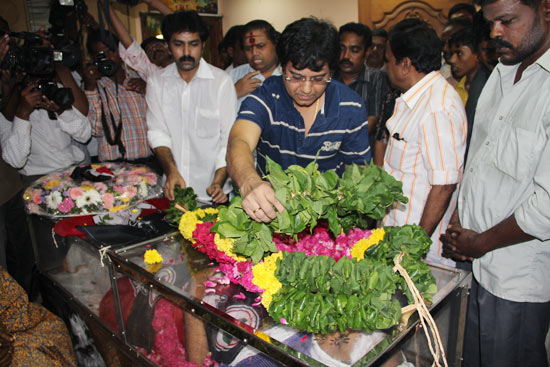 Celebs Pays Last Respects To SS Chandran 1 film pics