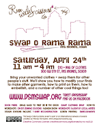 Swap-O-Rama-Rama April 24th