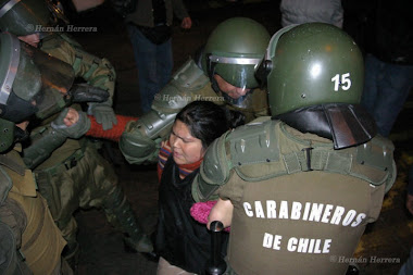 Represion en Santiago