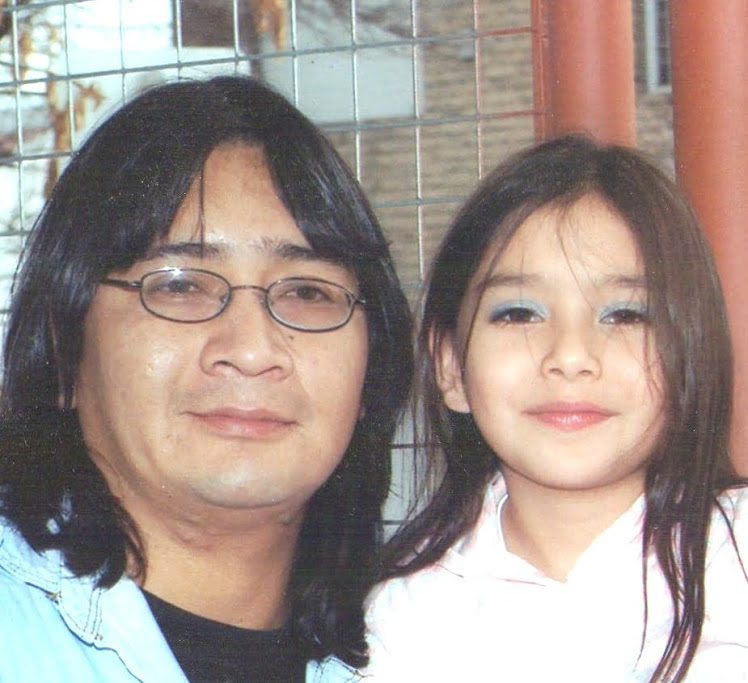 Juan Carlos Carrilaf y su hija Morena