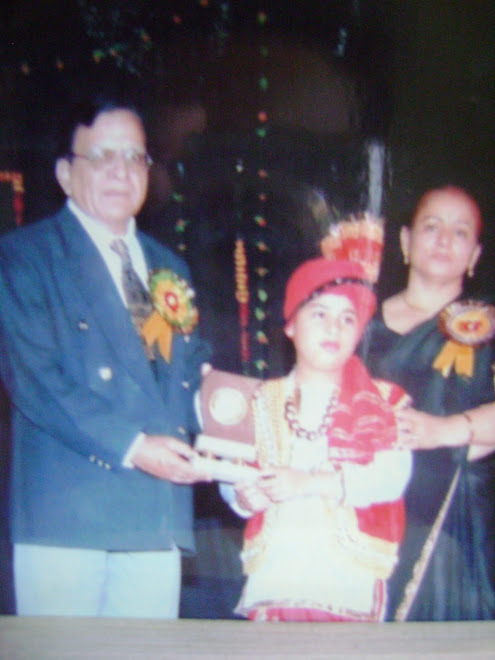 GETTING 1ST PRIZE FOR DANCE COMPETITION